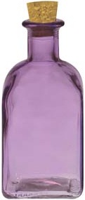 Purple Rectangle Bottle
